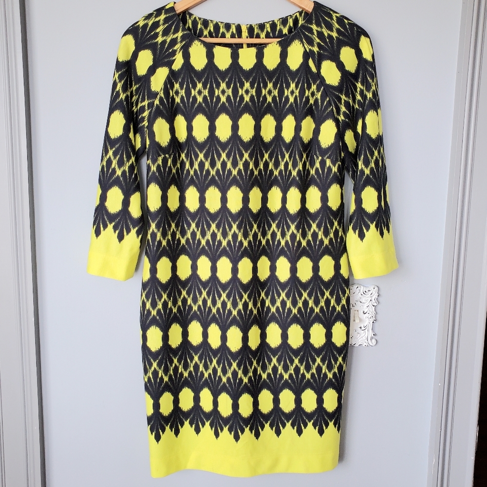 Just... Taylor: Navy & Neon Dress